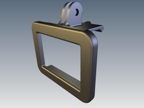 GoPro Hero 2 Camera Naked Mounting Clip - By TechShopJim preview image